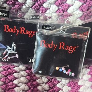 Body Rage Labret Piercing Jewelry